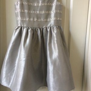 Gymboree Girls Grey Party Dress  👗